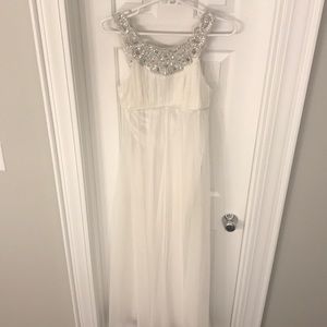 Grecian white gown